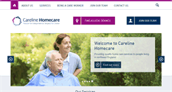 Desktop Screenshot of carelinehomecare.co.uk